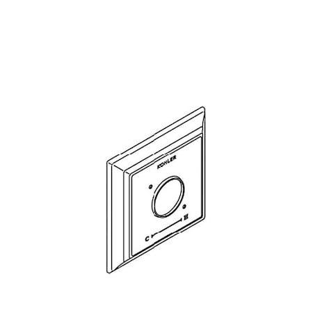 Kohler Escutcheon, 1036328-CP 1036328-CP
